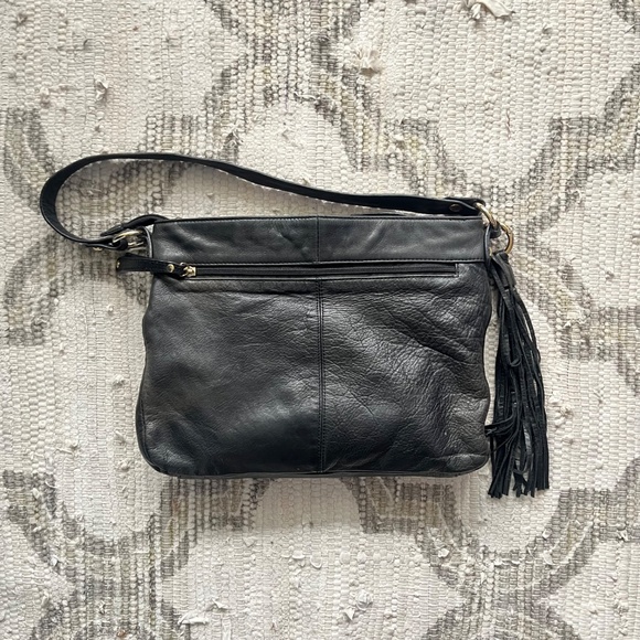 Vintage La Diva Black Shoulder Bag - Picture 4 of 5